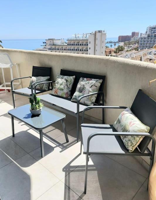 Lux. Frontbeach-Terrace. 5 Pools.Tv. 2 A.C.Netflix Бенальмадена Екстер'єр фото