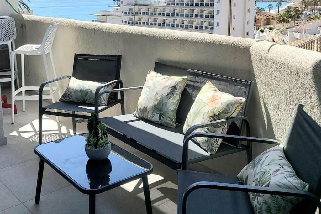Lux. Frontbeach-Terrace. 5 Pools.Tv. 2 A.C.Netflix Бенальмадена Екстер'єр фото